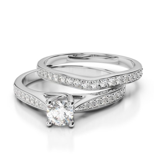 Bridal Set Rings In Diamond Gemstones Ag Sons Bridal Ring Sets