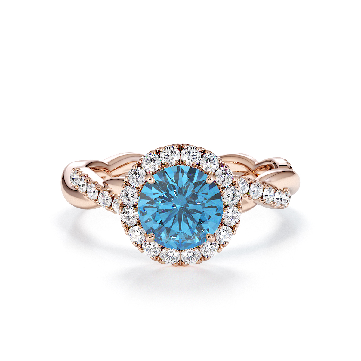 Blue Topaz Rings
