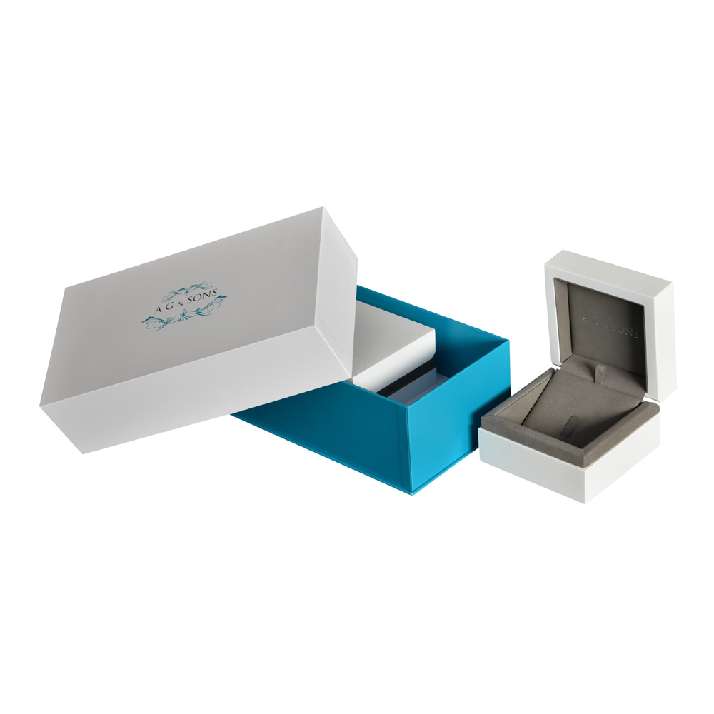 Gold / Platinum Round cut Tanzanite and Diamond Bridal Set Ring AGDR-2049