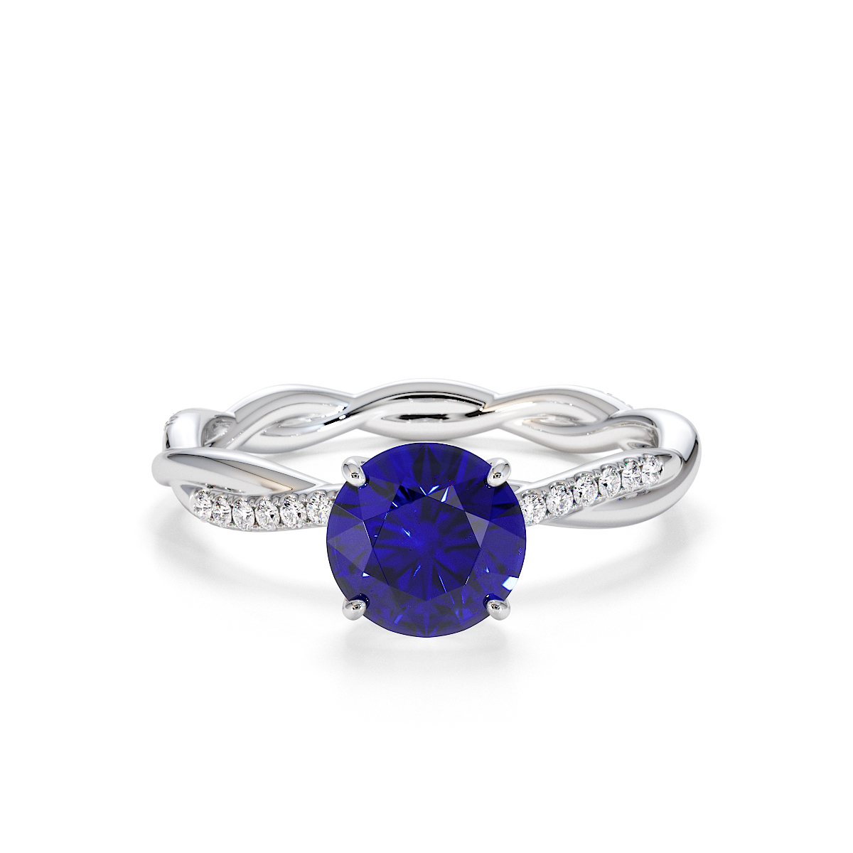 Blue Sapphire Engagement Rings | Blue Sapphire Rings from AG & Sons