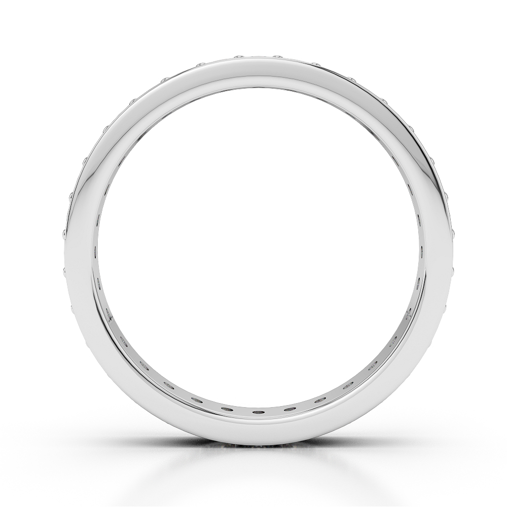 2.5 MM Gold / Platinum Diamond Full Eternity Ring AGDR-1079