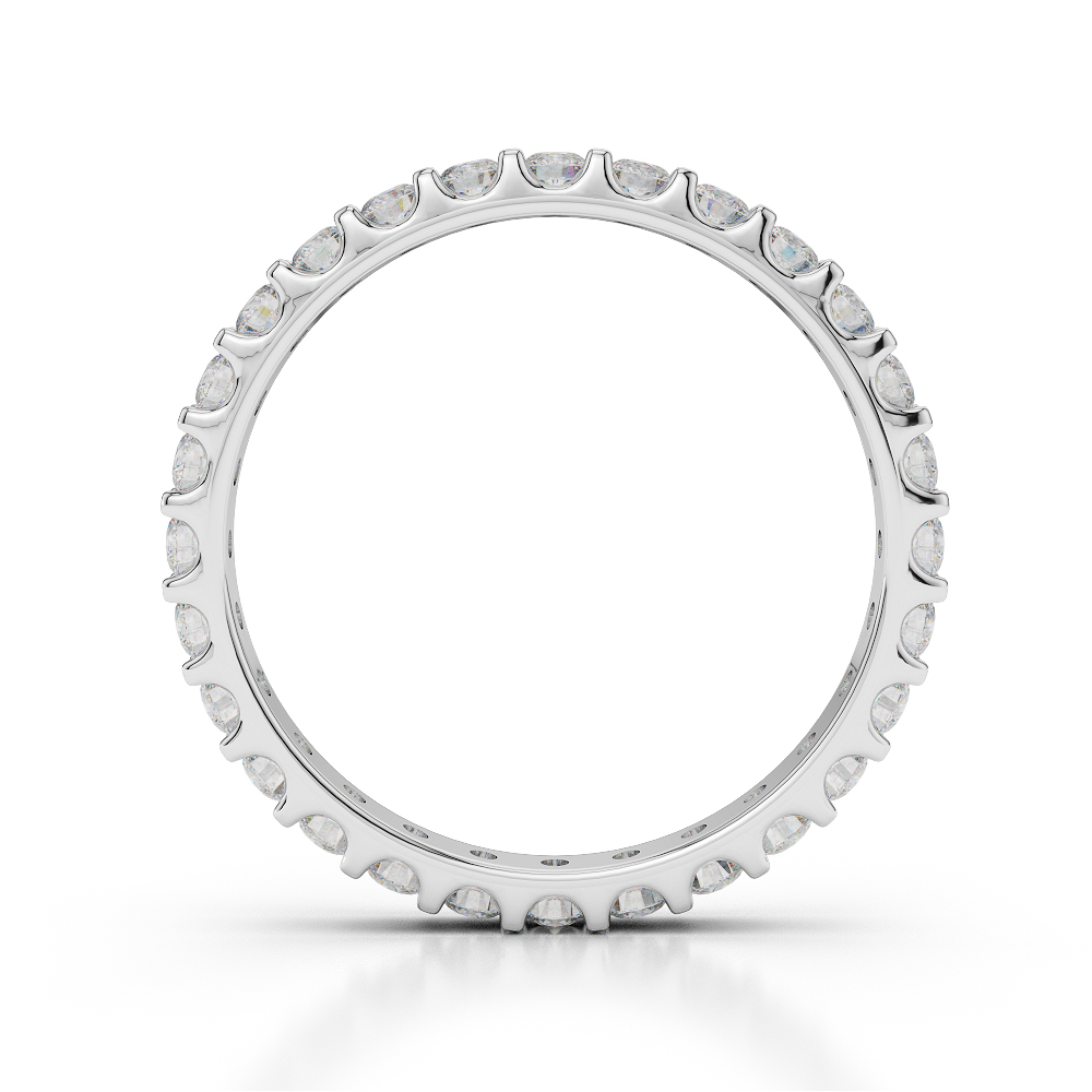 2 MM Gold / Platinum Diamond Full Eternity Ring AGDR-1104
