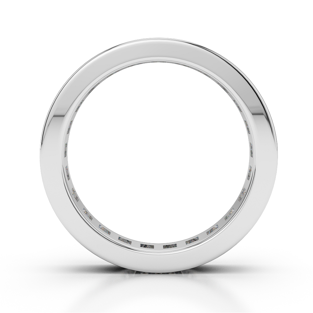 4 MM Gold / Platinum Diamond Full Eternity Ring AGDR-1134