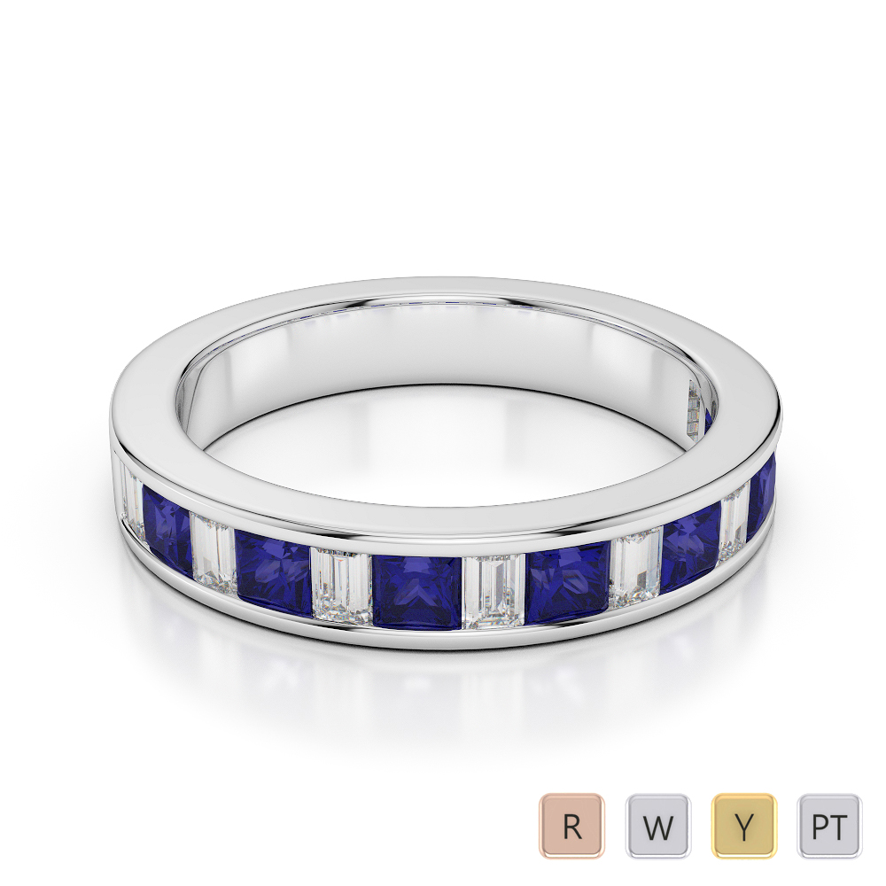 Baguette on sale cut sapphire