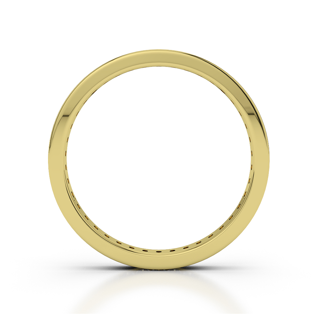 2.5 MM Gold / Platinum Diamond Full Eternity Ring AGDR-1086